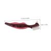 2pcs Dual Head False Brush for Dentures Care Hard Bristles Tool for Seniors Use Durable Design with Removing Bristles view 2