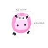 3Pcs Sponge Soft Cartoon Animal Shape Shower Sponges Cow Duck Frog for Gentle Cleansing for Boy Girl and Comfortable and Skin Friendly view 2