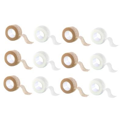 12Rolls Adhesive Toe and Heel Protectors Breathable Ankle Patch Tape for Blisters and Calluses for High Heels Sports Shoes and Casual Footwear