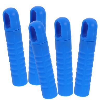 SKISUNO 5PCS Thick Plastic Mop Handle Replacement Grip Set Non-Slip Mop Handle Replacement Gripper for Cleaning Suitable for Home and Commercial Use