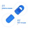 SKISUNO 5PCS Thick Plastic Mop Handle Replacement Grip Set Non-Slip Mop Handle Replacement Gripper for Cleaning Suitable for Home and Commercial Use view 3
