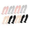 LALADEFIEE 8 Pairs Breathable High Heel Inserts Nonslip Foot Cushion Pads for Pain Relief and Shock Absorption Soft Heel Pads for Women Suitable for and Dress Shoes view 1