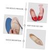 LALADEFIEE 8 Pairs Breathable High Heel Inserts Nonslip Foot Cushion Pads for Pain Relief and Shock Absorption Soft Heel Pads for Women Suitable for and Dress Shoes view 3