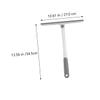 1Pc Multifunctional Glass Squeegee Tool Rotatable Window Cleaner for Home Durable Water Removal Tool with Ergonomic Handle for Bathroom Kitchen Living Room Cleaning view 2