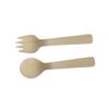 100Pcs Disposable Wooden Spoons Ice Cream Dessert Utensils for Parties Picnics Everyday Use Natural Smooth Tableware view 1