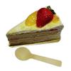 100Pcs Disposable Wooden Spoons Ice Cream Dessert Utensils for Parties Picnics Everyday Use Natural Smooth Tableware view 2