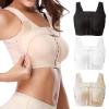 HGps8w Upper Arm Shaper Post Surgical Slimmer Compression Sleeves Posture Corrector Tops Shapewear for Women Plus Size view 2