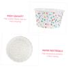 100pcs Colorful Dots Paper Dessert Cups Disposable Baking Bowls for Ice Cream Cakes Muffins Party Supplies Wedding Birthday Events Leak Resistant Coating view 3