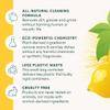 Clean Revolution All Natural Dishwasher Detergent Pods, 60 Pods, Enzyme Powered, No Chemical Additives, No Residue - SUN LEMON - Made in USA view 4