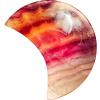 10 Pcs 1.18-1.58in Natural Rainbow Fluorite Moon Shaped Crystals - Healing Stones for Home Decor Accents, Chakra Balance & Spiritual Wellness view 3