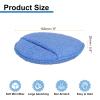HARFINGTON 6pcs Microfiber Car Wash Sponge 6"x6" Non-Scratch Foam Applicator Pads for Car Detailing, Waxing, Conditioner Application, Paint Sealants, Blue view 2