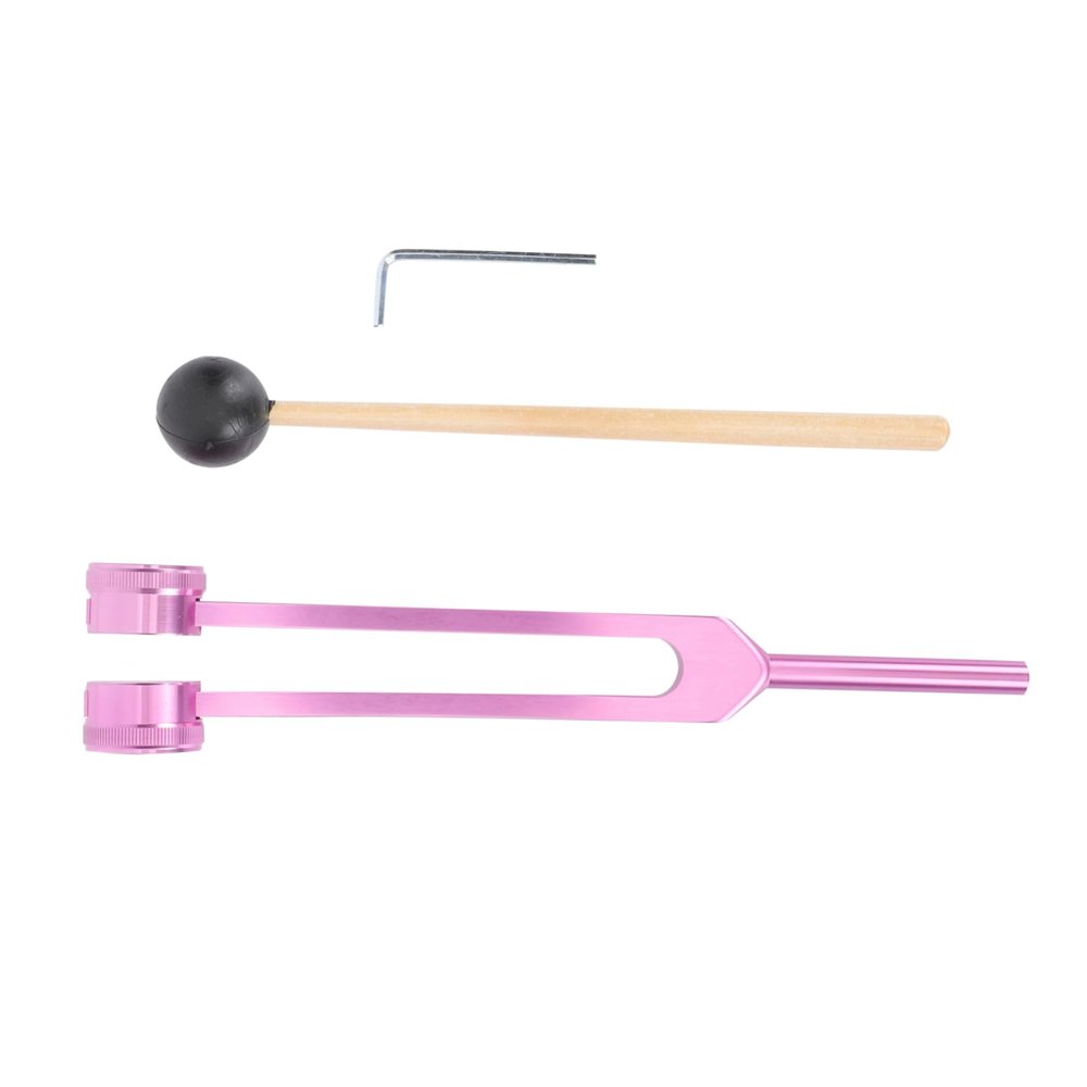 LIOOBO 1Set Aluminum Alloy Tuning Fork Nerve Sensory Tool for Sound Healing Relief Lightweight Design for Deep Relaxation and Vibration Therapy