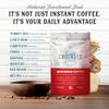 Crockett Coffee Organic Mushroom Coffee with MCT Oil | Antioxidant Rich Functional Blend of 7 Organic Mushrooms for Clear Focus, Gut Health & Clean Energy | Bold American Made Flavor, 30 Servings view 3