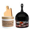 Cutting Board Oil & Griddle Seasoning Bundle - Food-Grade Coconut Oil & Wax for Wood & Butcher Blocks. Conditioner for Cast Iron, Skillets, Griddles & Flat Top Grills (2 Pack) view 1