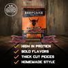 BeeFCake Jerky Sweet to Hot Meat Snack Variety Pack Beef Hot and Spicy Jerky, Pork Sweet Heat and Honey BBQ High Protein Beef Sticks and Pork Snack Assortment, Meat Snack Gift Box for Men view 2