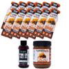 2 Week Mental Support Bundle with Protein: Focus Jar, 4oz MCT Oil & 12-Count Focus Pack view 1