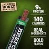 Beefcake Jalapeo Honey Beef Meat Sticks, Sweet & Spicy Hardwood Smoked Protein Snack, 9g Protein, Gluten Free, Keto Friendly, Beef & Pork Snack Sticks, Ready-to-Eat, 12 Count view 2