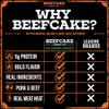 Beefcake Jalapeo Honey Beef Meat Sticks, Sweet & Spicy Hardwood Smoked Protein Snack, 9g Protein, Gluten Free, Keto Friendly, Beef & Pork Snack Sticks, Ready-to-Eat, 12 Count view 3