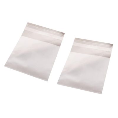 EXHUMKY 100pcs Cellophane Candy Wrappers Wrappers for Chocolates Non-stick Candy Bags Biodegradable Natural for Events