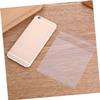 EXHUMKY 100pcs Cellophane Candy Wrappers Wrappers for Chocolates Non-stick Candy Bags Biodegradable Natural for Events view 2