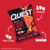 Quest Nutrition Tortilla Style Protein Chips, Hot & Spicy, 19g of Protein, 4g Net Carbs, High Protein, Gluten Free, 1.1 Ounce, 4 count view 2