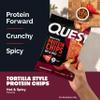 Quest Nutrition Tortilla Style Protein Chips, Hot & Spicy, 19g of Protein, 4g Net Carbs, High Protein, Gluten Free, 1.1 Ounce, 4 count view 4