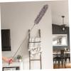 1Set Bendable Microfiber Ceiling Duster Brush Easy Cleaning of Sofas Tables and Fans Telescopic Long Handle Non Slip Grip Reusable and Washable Dust Collectors view 2