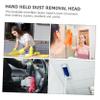 1Set Bendable Microfiber Ceiling Duster Brush Easy Cleaning of Sofas Tables and Fans Telescopic Long Handle Non Slip Grip Reusable and Washable Dust Collectors view 4