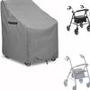 Rolling Walker Cover,4-Wheel Walker Cover, Placed Outdoors to Protect from dust, Wind and Sun, 28.3 inches Long, 26 inches Wide, 35.4 inches high, Suitable for a Variety of Four-Wheel Walkers (Gray) view 1