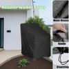 Rolling Walker Cover,4-Wheel Walker Cover, Placed Outdoors to Protect from dust, Wind and Sun, 28.3 inches Long, 26 inches Wide, 35.4 inches high, Suitable for a Variety of Four-Wheel Walkers (Gray) view 3