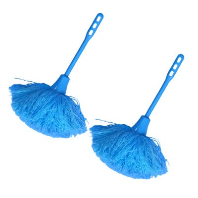 2Pcs Handheld Duster Multifunctional Home Cleaning Tool with Non Slip Handle for Efficient Dust Removal Hard to Reach Areas for Furniture and Window Blinds