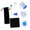 TOYANDONA 1Set Om Tuning Fork for Sound Healing Yoga Healing Instrument with Hammer and Storage Bag for Chakra Therapy and Vibration Therapy view 4