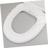 10Pcs Disposable Toilet Seat Covers Potty Liners for Adults Travel Friendly Non Woven for Public Restrooms Hotels Airplane Trips view 4