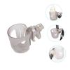Stroller Cup Holder Transparent Bottle Organizer for Strollers and Bikes Drinks Rack with Sturdy Structure Fits Bottles and Cups view 3