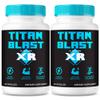 (2 Pack) Titan Blast XR Capsules Daily TitanBlast Formula with a Premium Blend to Support Lasting Energy, Performance & Stamina | Just 2 Easy-to-Swallow Pills for Everyday Well-Being (120 Capsules) view 1