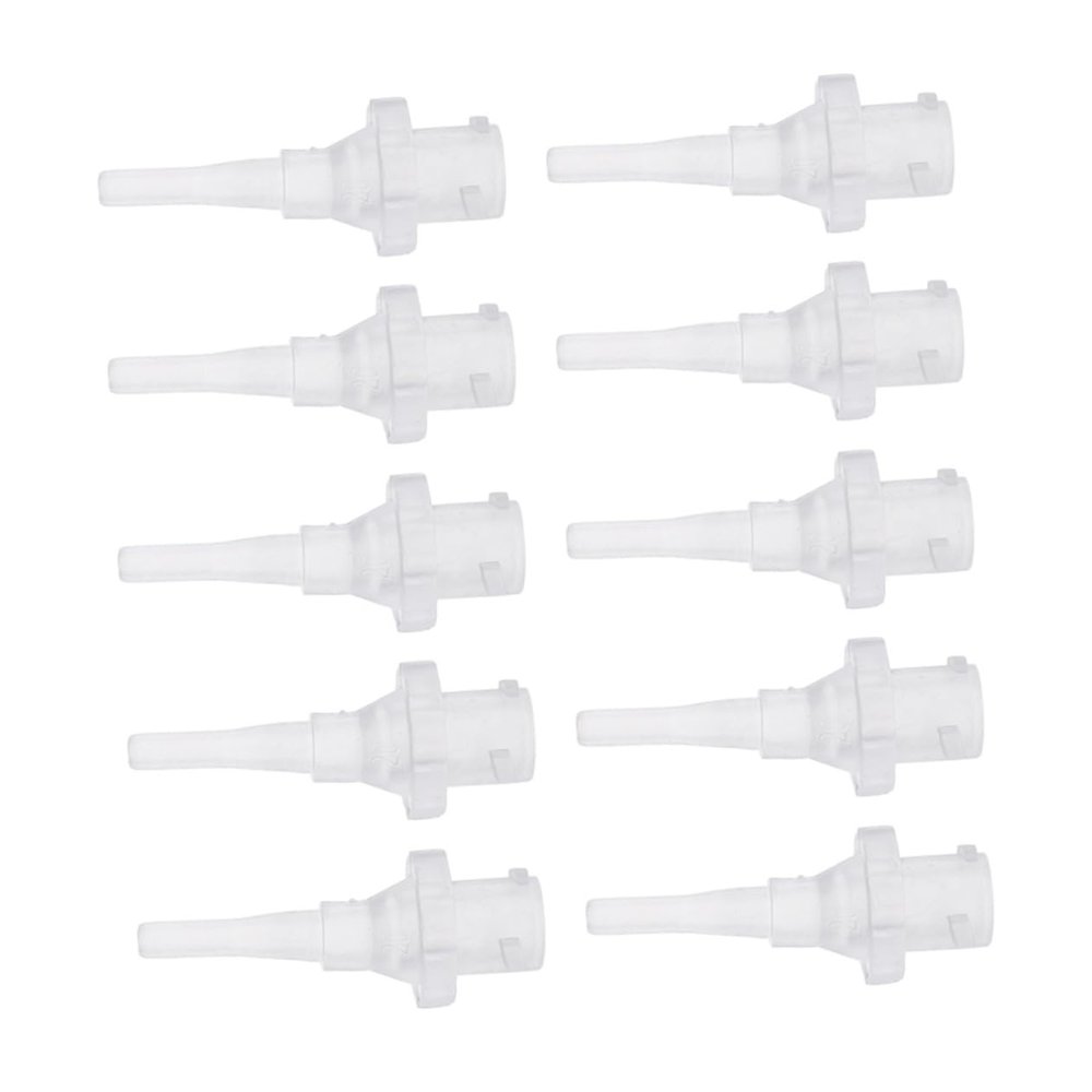 10Pcs Replacement Ear Washer Tips for Ear Cleaning Material Ear Nozzles Portable Ear Wax Removal Supplies for Irrigation and Cleaning
