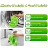 12Pcs Microfiber Mop Pads Compatible with Swiffer Sweeper 12 Pack Dry Sweeping Cloths & Wet Mopping Cloths Washable Wet Pads Refill for Mopping Floors view 4