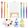 Art Paint Cake Toppers, Qoadwem Art Painting Cake Toppers Paint Cake Decorations With Paint Pen Pigment Plate Palette For Birthday Artist Themed Cake Decor view 2