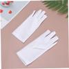 FOMIYES 10Pairs Elastic Spandex Gloves Moisturizing Protective Gloves for Jewelry Sunscreen and Etiquette Use Fits Women view 4