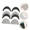 12Pcs Heel Repair Patches for Boots and Shoes Self Adhesive Shoe Repair Stickers Durable PU Material Fix Worn Out Heels for Restoring Shoe Appearance view 4