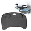 HDXWIFD Wheelchair Tray, Detachable ABS Plastic Wheelchair Lap Tray, Removable Tray Table with Cup Holder, Portable Wheelchair Magazine Table for Elderly Idea for Eating, Reading view 1