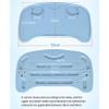 HDXWIFD Wheelchair Tray, Detachable ABS Plastic Wheelchair Lap Tray, Removable Tray Table with Cup Holder, Portable Wheelchair Magazine Table for Elderly Idea for Eating, Reading view 2