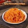 Spicy and crispy flammulina velutipes, red oil enoki mushroom, instant kimchi 25g/pack, pickled vegetables, Chinese spicy latiao, pickles, hotpot side dishes, hot strips (20 packs) view 3