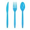 1080 Pcs Rainbow Disposable Plastic Utensils Set Mixed-colors Disposable Plastic Cutlery Set for Birthday Holiday Wedding Party Dinner Picnics Restaurant Outdoor view 4