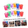 12Pcs Shot Cup Necklace Shot Pendants for Bachelorette Parties Decorative Beaded Design for Unique Celebrations view 3