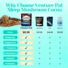 Venture Pal Sugar Free Hot Cocoa with Mushrooms, Sleep Aid Drink with 3mg Melatonin, Reishi, Magnesium Glycinate & L-Theanine, 30 Servings view 2