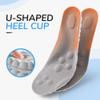 Massage Insoles for Men Women, 2025 New Comfortble Massage Insole, 4D Anti-Slip Breathable Foam Insoles with Arch Support (Black, Men 5-6/Women 6-7) view 2