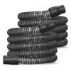 2-pack CPAP Hose, Universal CPAP Tubing - 6 Foot (72") Standard 22mm, Compatible with Most CPAP, BiPAP, and BiLevel Machines, Durable, Flexible, Leakage Free, Black view 1