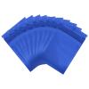 PATIKIL Resealable Packaging Bags for Small Business, 100 Pcs 3x5 Inch Matte Smell Proof Bags Aluminum Sealable Foil Flat Zipper Lock Pouch for Food Storage, Blue view 1