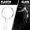 100Pcs Mini Handheld Magnifying Glass Bulk for Kids - Plastic Small Magnifying Glasses Hand Lens 5X - Portable Magnifying Lens for Seniors, Students at School and Outdoor- | Dia 40mm,Clear view 3
